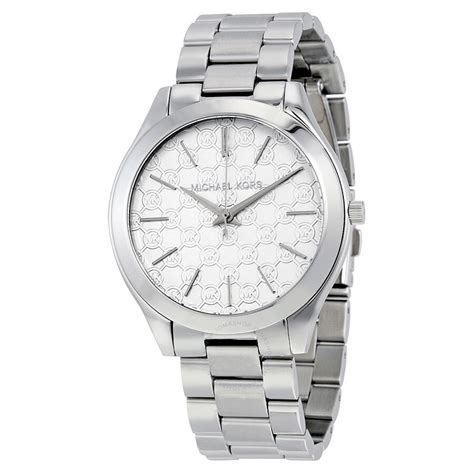 michael kors watch silver runway 28mm single ladies|michael kors silver watches.